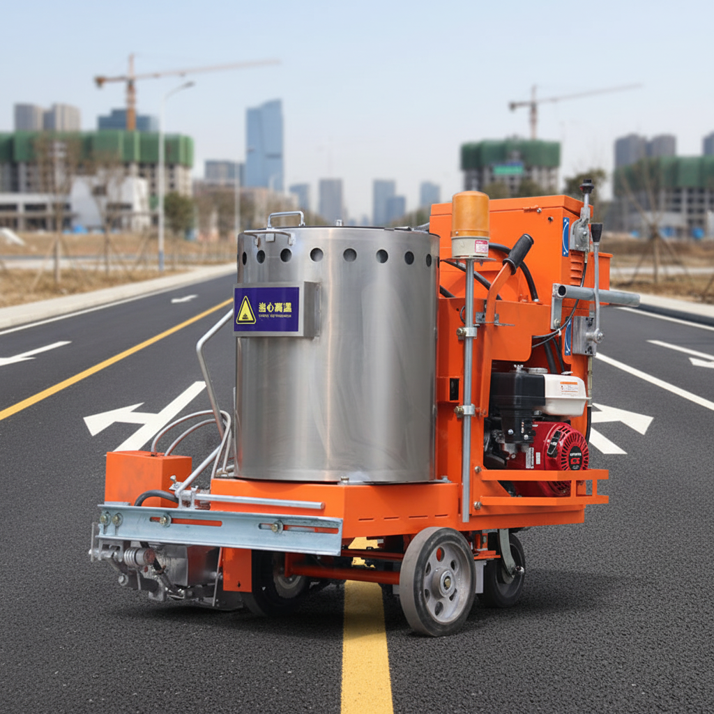 Factory Price Thermoplastic Road Line Marking Machine Hot Melt Road Paint Equipment for Highway Projects