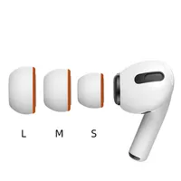 Coussinets d'oreille en mousse à mémoire de forme pour Airpods Pro, écouteurs sans fil Bluetooth, couvre-oreilles en silicone, embouts d'écouteurs, bouchons d'oreille