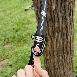 बाहरी एक व्यक्ति तंबू में लटका पेड़ के घर जलरोधक कार्य मच्छर नेट हथौड़े - Product Image 5