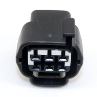 Connecteur Électrique Automobile Femelle 16 Broches Staubli DJ7066YA-2.2-21 Light Airfly en Cuivre PC/ABS pour Câble de Phare Antibrouillard