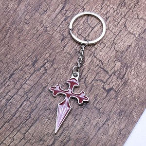 Llavero de la Cruz Roja, colgante de aleación de zinc, joyería portátil, regalo para hombres y mujeres - Product Image 2