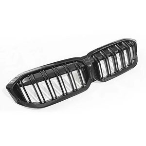 Parrilla delantera doble línea brillante negra para BMW G20 Serie 3 2023 2024 - Product Image 3