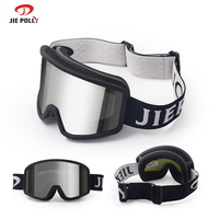Lunettes de ski OTG personnalisées avec logo OEM, verres magnétiques de luxe pour l'extérieur, photochromiques, pour snowboard,