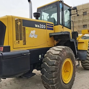 Komatsu WA320 Wheel Loader 15 Ton Capacity Yellow <b>Construction</b> Equipment with Motor Bearing Gearbox & Pump for <b>Engineering</b> Use - Product Image 6