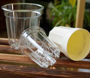 <span class=keywords><strong>Maceta</strong></span> Hidropónica de Plástico Grueso Redonda de Estilo Clásico y Moderno para Decoración de Balcones, con Autorriego, para Monstera y Begonia - Product Image 6