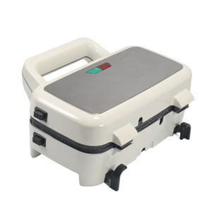 Placas antiadherentes intercambiables <span class=keywords><strong>Panini</strong></span> Press Sandwichera de acero inoxidable desmontable 3 en 1 Waffle Maker - Product Image 6