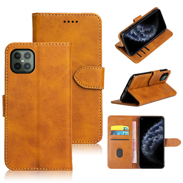 Shockproof Leather Flip Mobile Phone Case Holder Card Wallet Cover for Tecno Pova 7 Pop 10 Spark Go 2 40C 40 Pro