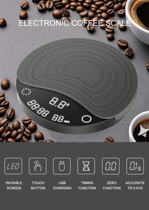 LENNCARE scala per caffè in acciaio inox ad alta precisione con Timer 0.1g automatico ricaricabile scala per caffè Espresso da versare - Product Image 6