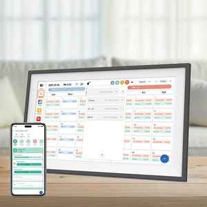Calendario Digital Inteligente de Escritorio de 15.6 Pulgadas con Pantalla Táctil, Android 14, 4+64GB, Recordatorios de 365 Días, Reloj, Reproducción de Video, Plástico - Product Image 1