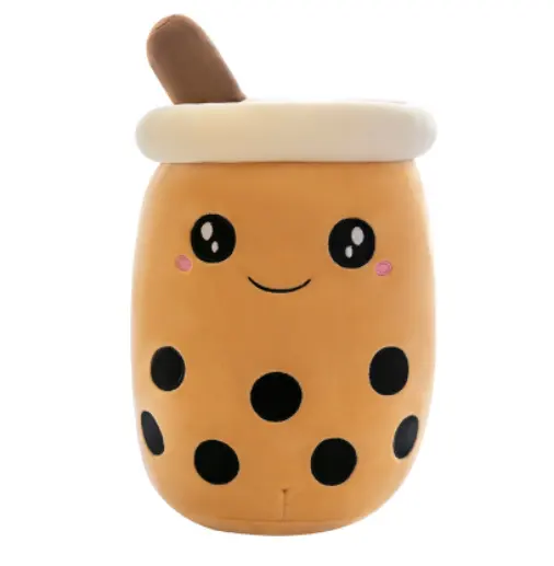 Simulazione frutta latte tazza da tè cuscino da tiro peluche di grandi dimensioni bubble tea doll regalo commercio estero transfrontaliero