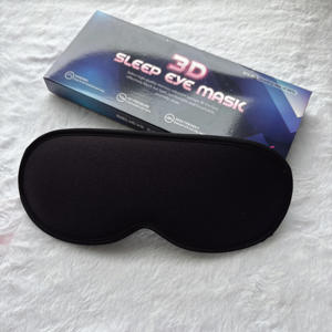 Antifaz 3D para Dormir con Relleno de Espuma Viscoelástica, Ideal para Viajes <span class=keywords><strong>en</strong></span> Avión, Relajante, Sin Presión - Product Image 1