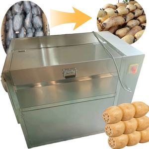 Bangkok 	 Pelador de Cebollas Comercial 	 Máquina para Limpiar Vegetales, Peladora de Jengibre, Taro y Patatas Pequeñas 	 Máquina para Lavar Zanahorias - Product Image 6