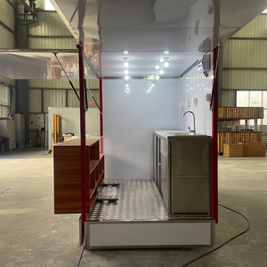 Electric <strong>Food</strong> Truck for Sale Mobile <strong>Food</strong> Cart Kiosk <strong>Stand</strong> for Fast <strong>Food</strong> Coffee Snack Service Stable Structure - Product Image 3