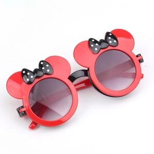 Lentes de Sol Infantiles con Diseño de Oso, Montura Redonda, Estilo Urbano, para Niñas y Niños - Product Image 5