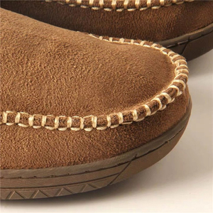 Caldi degli uomini di Gomma Piuma di Memoria Mocassino In Microfibra Scamosciata Indoor Outdoor Clog Casa <span class=keywords><strong>Pantofole</strong></span> con Whipstitch <span class=keywords><strong>Pantofole</strong></span> - Product Image 5