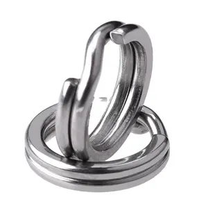 In acciaio inox split ring