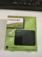 Disco Rigido Esterno Originale Toshi Ba A3 da 1TB 2TB, Disco Rigido da 2,5 Pollici USB 3.0 4TB Portatile per Laptop e PC Desktop