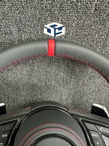 Volante Deportivo S-Line en Cuero Alcantara Completo con Botón de Arranque para Audi R8 TTRS C6 C7 S7 S4 A4 B8 RS3 SQ5 S5 B9 A6 C8 A3 <span class=keywords><strong>2018</strong></span> - Product Image 6