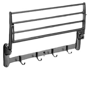 Gun màu xám phòng tắm khăn giá phụ kiện khăn giữ di động phòng tắm thép không gỉ Rack khăn - Product Image 1