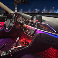 Kit d'éclairage d'ambiance LED pour BMW Série 4 Coupé F36, 64 couleurs, contrôle par application, éclairage intérieur automobile 12V