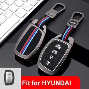 <span class=keywords><strong>Coque</strong></span> de <span class=keywords><strong>clé</strong></span> en métal boutique en ligne vente en gros porte-clés métal silicone alliage de zinc étanche pour <span class=keywords><strong>hyundai</strong></span> Kona Creta étui à <span class=keywords><strong>clé</strong></span> de voiture - Product Image 4