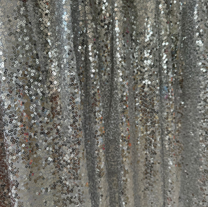 <span class=keywords><strong>Tende</strong></span> per Matrimonio con Paillettes, Fondale Scenico Scintillante, Tessuto Glitterato per Decorazioni Nuziali - Product Image 6