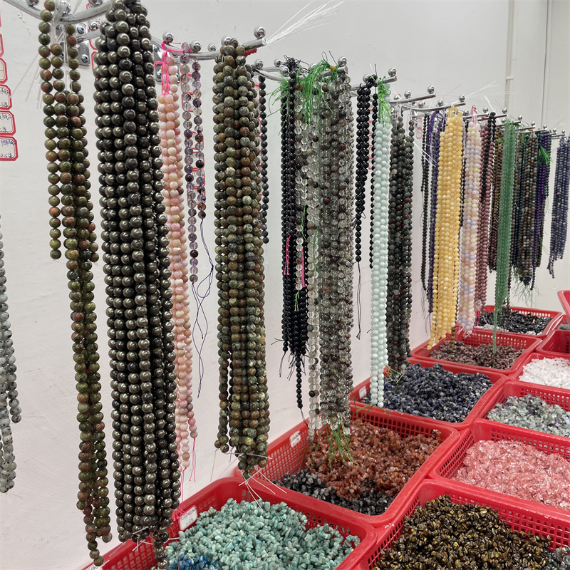 Wholesale 8mm Crystal Natural Jewelry Stone