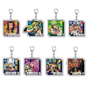 พวงกุญแจอะคริลิคพลาสติกสองด้านลายการ์ตูนอนิเมะ โจโจ้ แอดเวนเจอร์ ซีรีส์ทู ขนาด 5 ซม. 5000 แบบ - Product Image 1