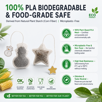 Sachets de thé personnalisés en forme spéciale, biodégradables en PLA, qualité alimentaire, mélange d'herbes aromatisées, boîte cadeau tiroir, usine OEM ODM