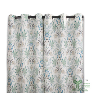 Cortinas personalizadas con estampado de terciopelo Soluciones de cortinas a medida Cortinas a medida Decoración de la habitación del hotel - Product Image 2