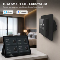 Termostato Inteligente WiFi HY516 para Calefacción por Suelo Radiante, 16A, Pantalla Táctil, Compatible con la Aplicación Tuya, Alexa y Google, con Certificación CE y UKCA, Aceptamos OEM
