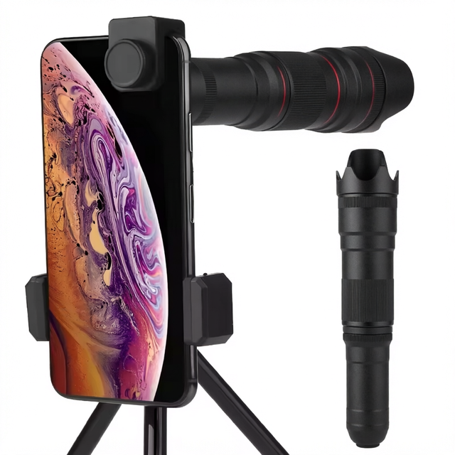 50X Mobile Phone Lens Long-Distance Focus Large Aperture HD Monocular Telescope Wholesale