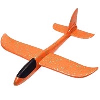 Avion en mousse à lancer à la main, modèle grand format, planeur rotatif célèbre sur internet, jouet volant d'extérieur, à partir de 14 ans, emballage en boîte blanche