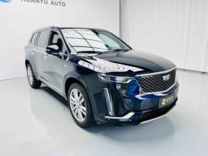 Cadillac XT6 2021 d'occasion, hybride, turbo, SUV, transmission intégrale (AWD/4WD), conduite à gauche (LHD), 6 places, intérieur cuir foncé, coffre spacieux, véhicule familial de luxe - Product Image 3