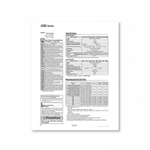 Cilindro compacto SMC, piezas neumáticas de - Product Image 1
