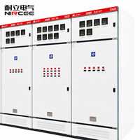 Gabinete de Distribución de Baja Tensión GGD para Uso Industrial con Configuración Completa de Alimentador Incomer y Acoplador de Bus