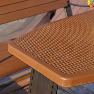 Hot Selling with <strong>Canopy</strong> Outdoor <strong>Wooden</strong> Chair Wrought Iron <strong>Porch</strong> Swing - Product Image 3