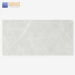 6mm Gray Sintered Stone Polished Glazed Surface Marble Look Slab 1200x2700mm Grey Sintered Stone