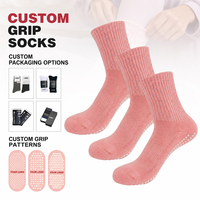 Chaussettes de Pilates personnalisées, respirantes, élégantes, antidérapantes, pour le yoga et le sport, chaussettes pour femmes
