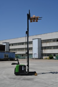 1.5T 2T Bereiken Stapelaar 3M 4M 5M 6M Elektrische Pallet Stapelaar Pallet Pootloze Heftruck Tegengewicht Vorkheftruck Met Fabrieksprijs - Product Image 2