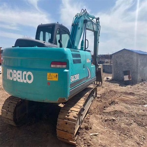Excavadora Kobelco SK200-8 SK200-3 SK200-6 Usada con Calidad Confiable, Capacidad de 20 Toneladas, Motor Hino, Bomba, Motor, Caja de Cambios - Económica - Product Image 4