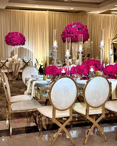 Supporto per candele Votive <span class=keywords><strong>in</strong></span> <span class=keywords><strong>vetro</strong></span> con stelo lungo a stelo nero chiaro a pavimento alto - Product Image 6