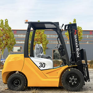 رافعة شوكية ديزل هيدروليكية 3 طن 4x4 بارتفاع رفع 5 أمتار - Product Image 2