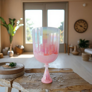 EAST vente chaude haute résistance <span class=keywords><strong>6</strong></span> pouces pour bol à poignée en cristal de quartz coloré Saint Graal - Product Image 2