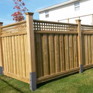 Estacas de tierra de anclaje de poste de valla de acero resistente personalizadas para reparación de poste de valla de madera inclinada o <span class=keywords><strong>rota</strong></span> - Product Image 6