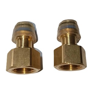Conector Recto de Latón Serie Airship 17 M16X1.5F para Línea de Combustible de Vehículos Pesados - Product Image 3