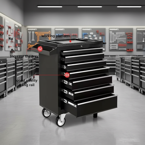 Gabinete de Herramientas Móvil de Acero de Alta Resistencia con 7 Cajones, Moderno, Metálico, para Garaje, Taller, Hotel, Centro Comercial y Gimnasio - Solución de Almacenamiento OEM - Product Image 1