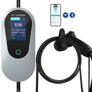 <span class=keywords><strong>Cargador</strong></span> Portátil para Vehículos Eléctricos de Nivel 2, 7kw, 11kw, 22kw, Tipo 1, Tipo 2, Enchufe GBT, <span class=keywords><strong>Cargador</strong></span> Portátil de Corriente Alterna con Enchufe CEE Azul y Rojo - Product Image 4