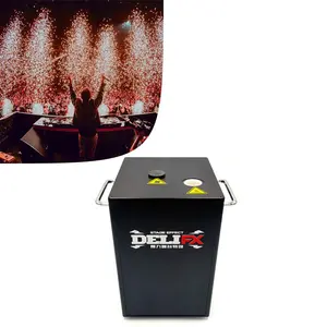 DELIFX ลดการสั่นสะเทือนอิเล็กทรอนิกส์เย็น Pyro Spark ไฟทํางาน 26 มม.สเปรย์หัวเย็น Spark เครื่องสําหรับงานแต่งงานดิสโก้ DJ