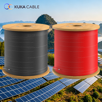 25mm-70mm Hochwertige EN50618 H1Z2Z2-K Solar-DC-Kabel 1,5kV Verzinntes Kupfer XLPO TÜV-Zertifiziert LSZH UV-Beständig
